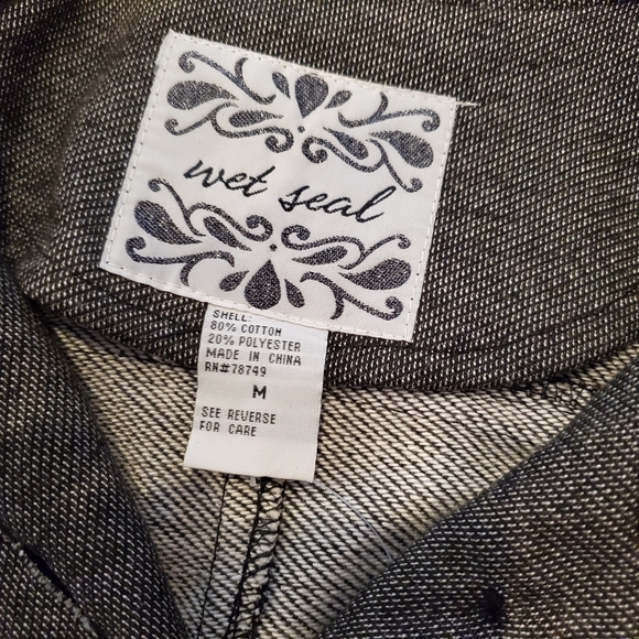 Wet Seal Button Up Jacket - Picture 8 of 8